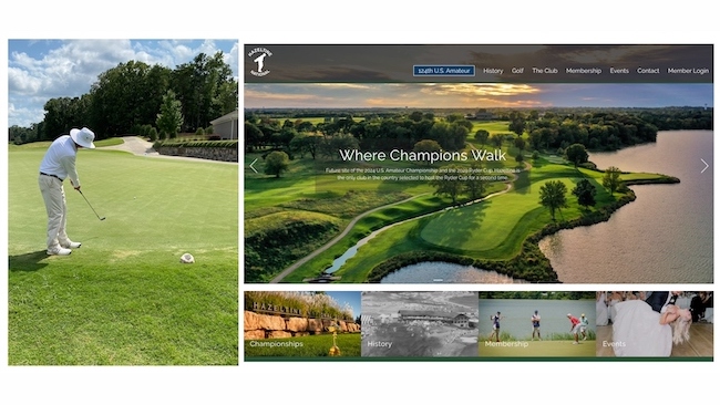 A Tour Of Home (Pages): The Best Private Golf Club Websites